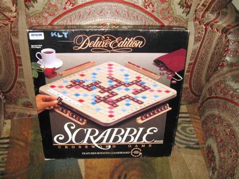 com: Scrabble Deluxe 1977 Edition Plastic rotating <b>Turntable</b> game Board With Grid : Toys & Games. . Used a turntable crossword